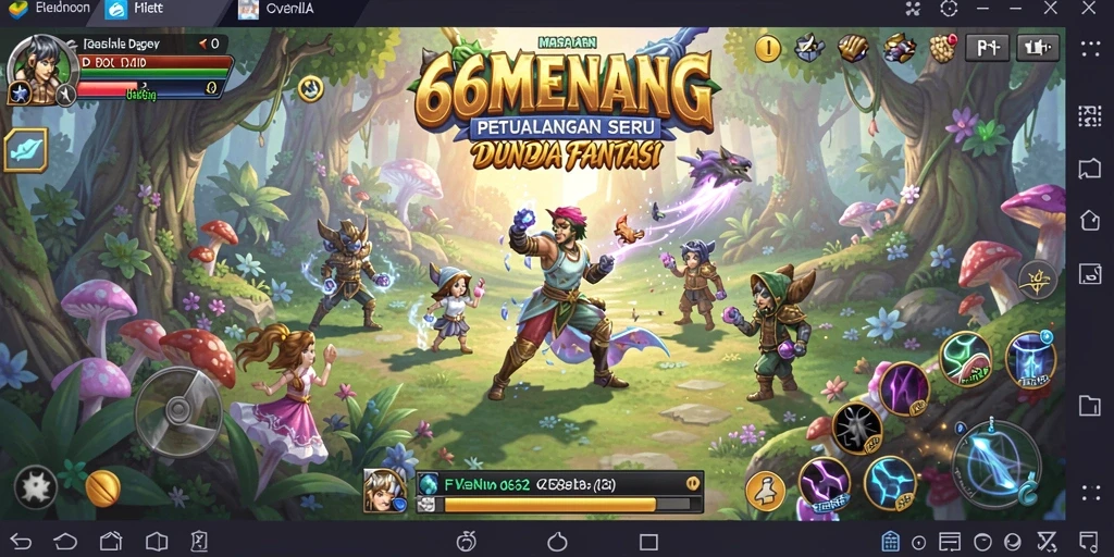 Tangkapan layar gameplay <strong>66MENANG</strong> yang menunjukkan aksi seru dalam petualangan.