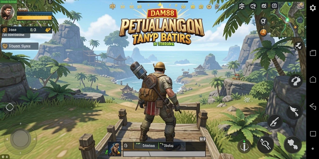 Tangkapan layar menunjukkan dunia Open World yang kaya akan detail.