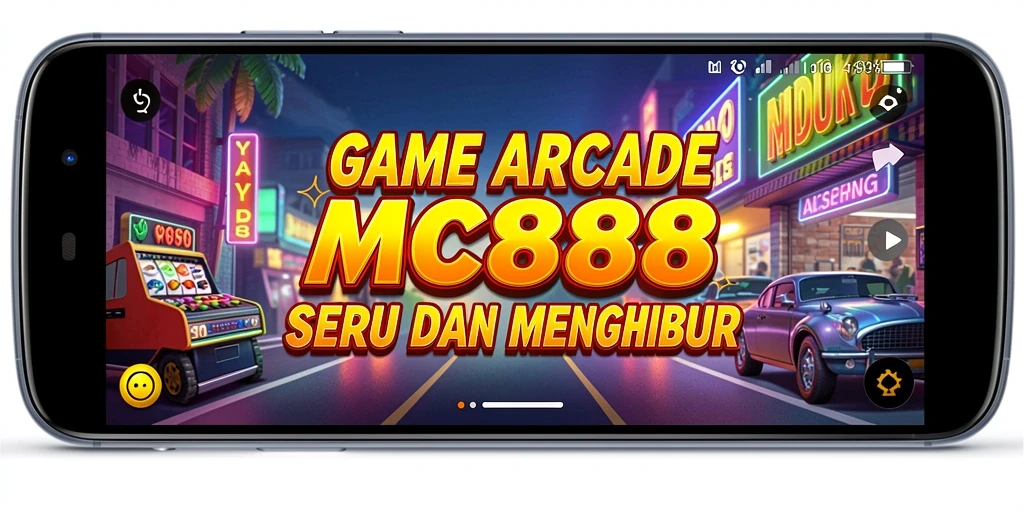 Screenshot gameplay MC888 yang menampilkan aksi Arcade seru.