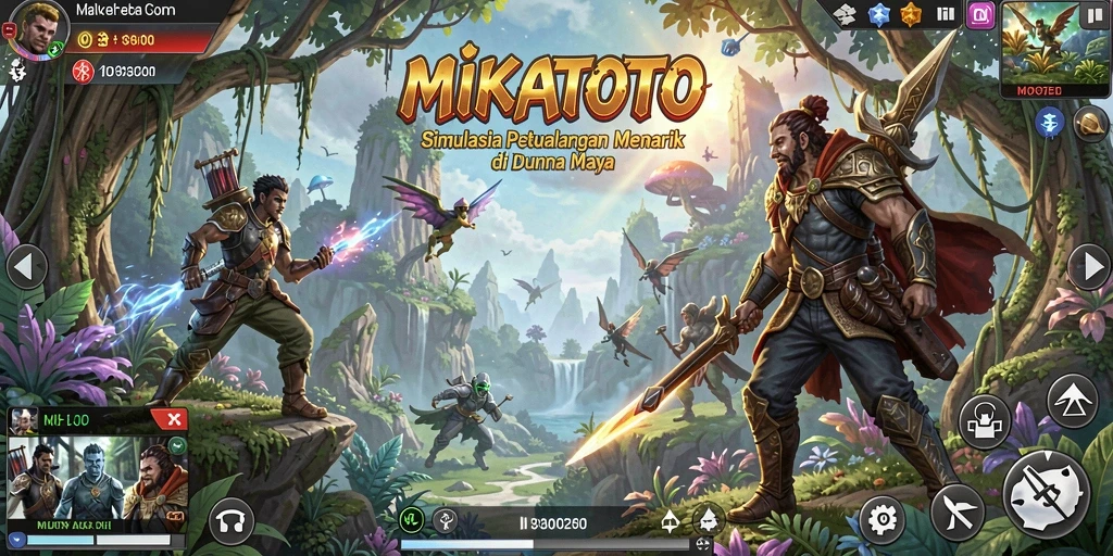 Tampilan screenshot gameplay yang menarik dari MIKATOTO.