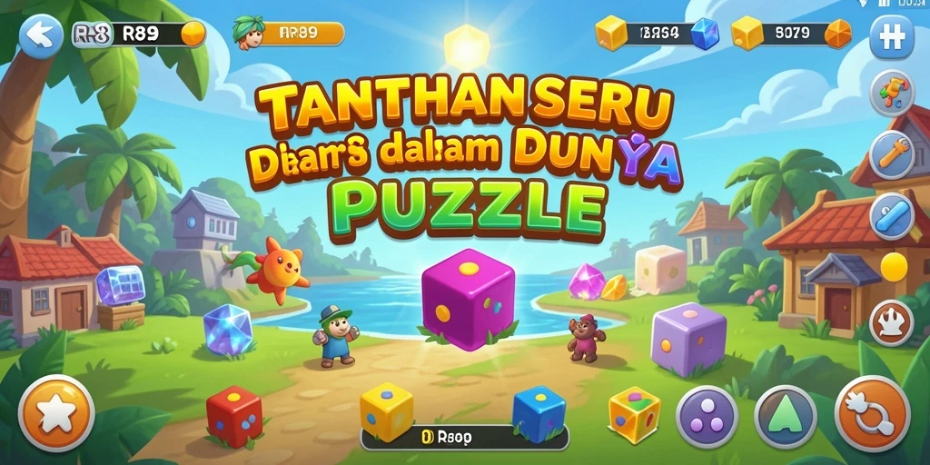 Screenshot RR89 menampilkan gameplay Puzzle yang menarik dan seru.